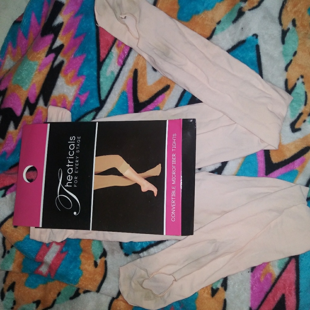 Ballet pink tights